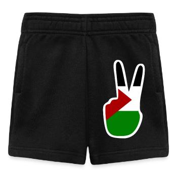 Free palestine - Short Bébé - noir - Devant