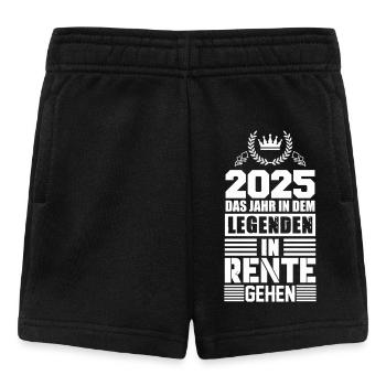 rente 2025 legenden - Baby Shorts - Schwarz - Vorne
