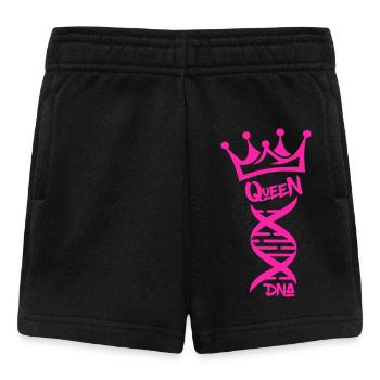 Queen DNA - Baby Shorts - Schwarz - Vorne