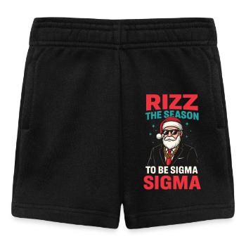 Rizz Christmas Sigma Santa Santa Claus Gen Z - Baby Shorts - black - Front