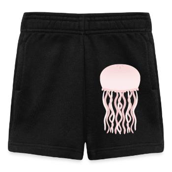 Pastel Quallen-Glanz - Baby Shorts - Schwarz - Vorne