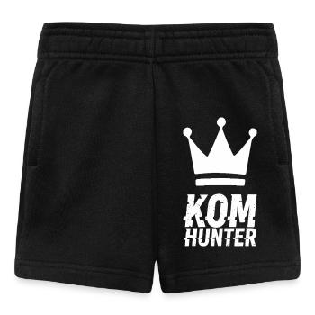 T-shirt KOM HUNTER à motif couronne - Short Bébé - noir - Devant