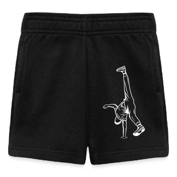 Dessin de B Boy - Short Bébé - noir - Devant