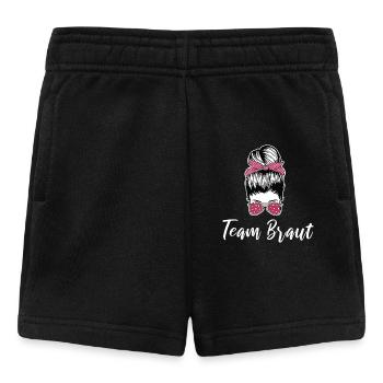 Team Braut Cool Junggesellinnenabschied - Baby Shorts - Schwarz - Vorne