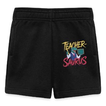 Teacher-saurus 13 - Baby Shorts - Schwarz - Vorne