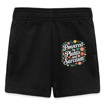 Vegetarian Vegan Veggie Vegetarian - Baby Shorts - black - Front