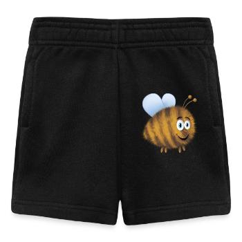 Drôle de bourdon - Short Bébé - noir - Devant