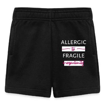 Allergic To Fragile Masculinity II - Baby Shorts - black - Front