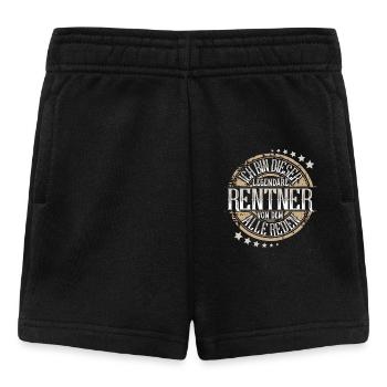 Rentner - Baby Shorts - Schwarz - Vorne