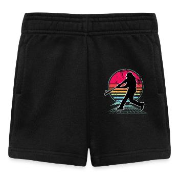 Baseball - Baby Shorts - Schwarz - Vorne
