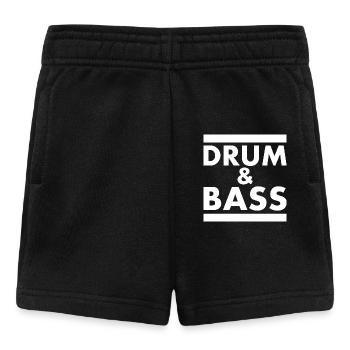 Drum and bass - Baby Shorts - Schwarz - Vorne
