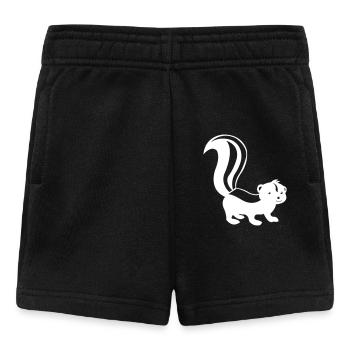 stinktier comic - Baby Shorts - Schwarz - Vorne