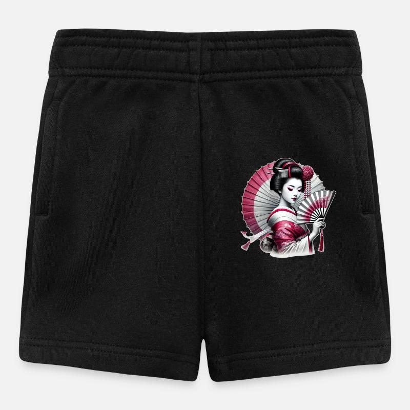 Belle Geisha - Short Bébé - noir