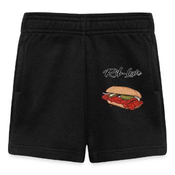 BBQ // Illustration - Short Bébé - noir - Devant