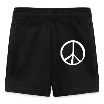 peace sign - Baby Shorts - black - Front
