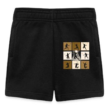Badminton - Baby Shorts - Schwarz - Vorne