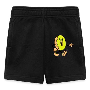 Donut Bande Dessinée Drôle - Short Bébé - noir - Devant