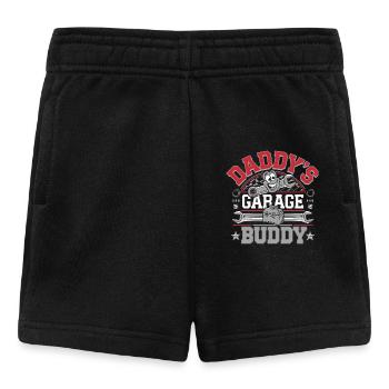 Kleine Schrauber ganz groß - Baby Shorts - Schwarz - Vorne