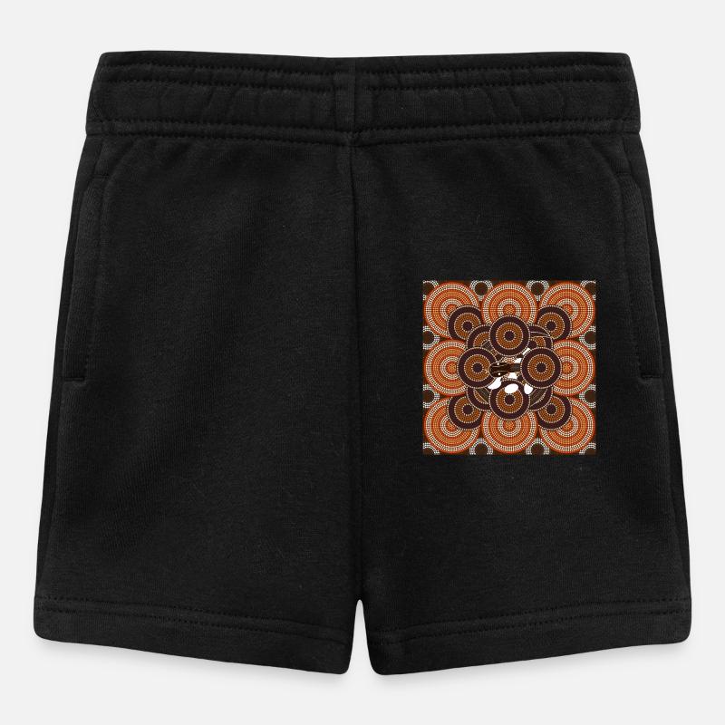Serpent dans le nid - Short Bébé - noir