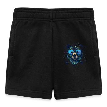 Bär,graffiti ,malerei , bunt,planeten - Baby Shorts - Schwarz - Vorne