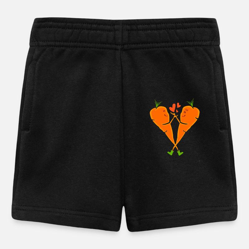 Carrots In Love - Short Bébé - noir