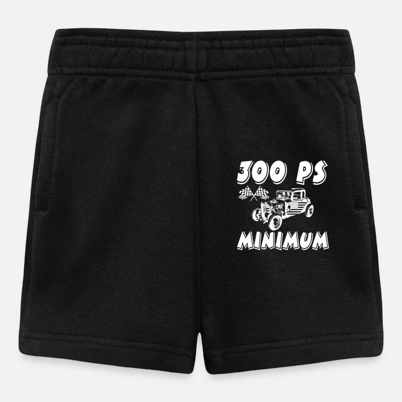Auto - Baby Shorts - Schwarz