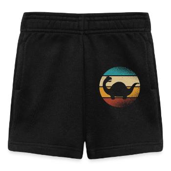 Dino Dinosaurs - Baby Shorts - black - Front