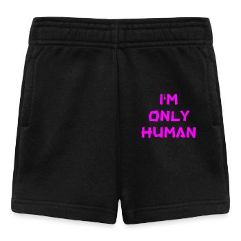 I'm only human - Baby Shorts - black - Front