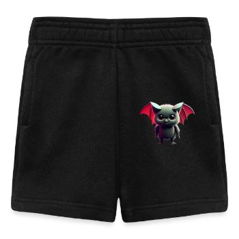 Happy Halloween niedliche Fledermaus gruselig lustig gruselig - Baby Shorts - Schwarz - Vorne
