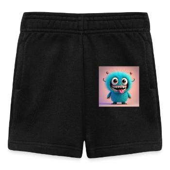 Happy Halloween cute monster scary funny spooky - Baby Shorts - black - Front