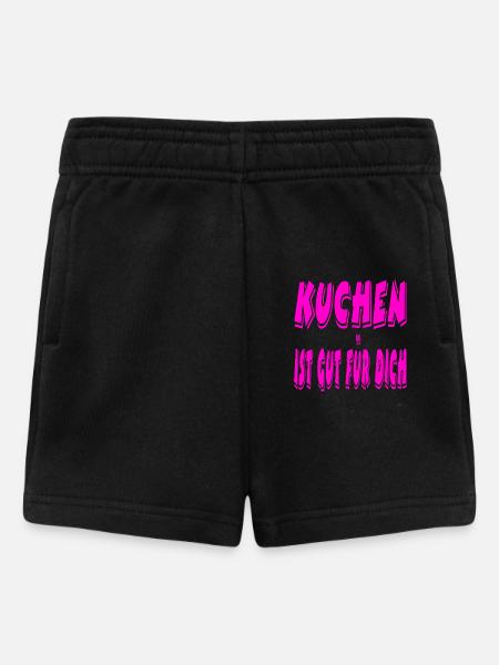 Kuchen - Baby Shorts - Schwarz