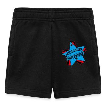 MEILLEUR PROFESSEUR - Short Bébé - noir - Devant