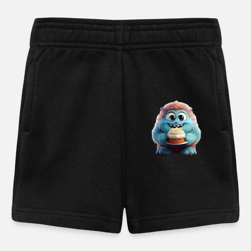 Fusselchen "Micha" - Baby Shorts - Schwarz