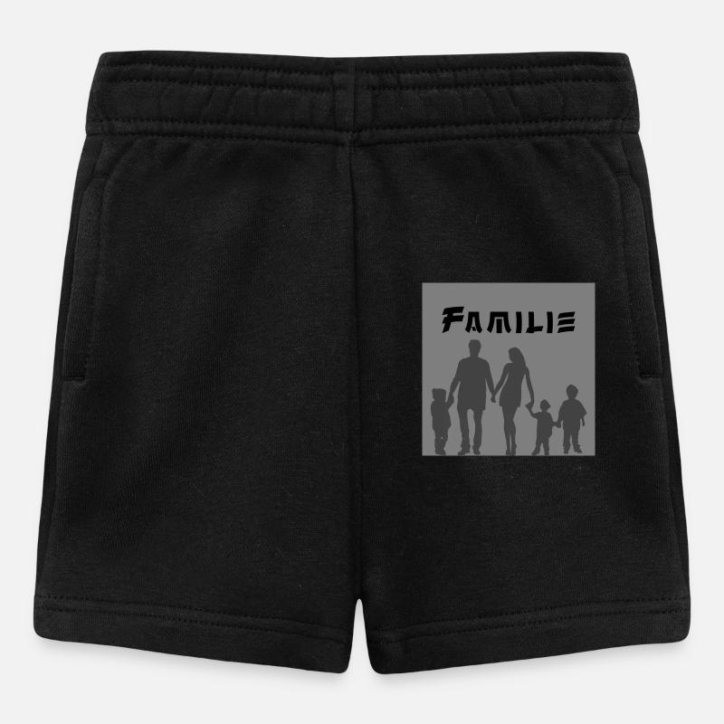 Famille - Short Bébé - noir