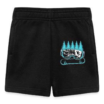 Snowboard Snowboard Vacances snowboard Snowboarders - Short Bébé - noir - Devant