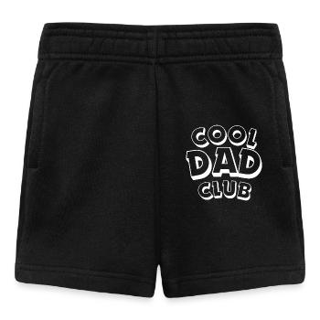 Cool Dad Club - Baby Shorts - Schwarz - Vorne
