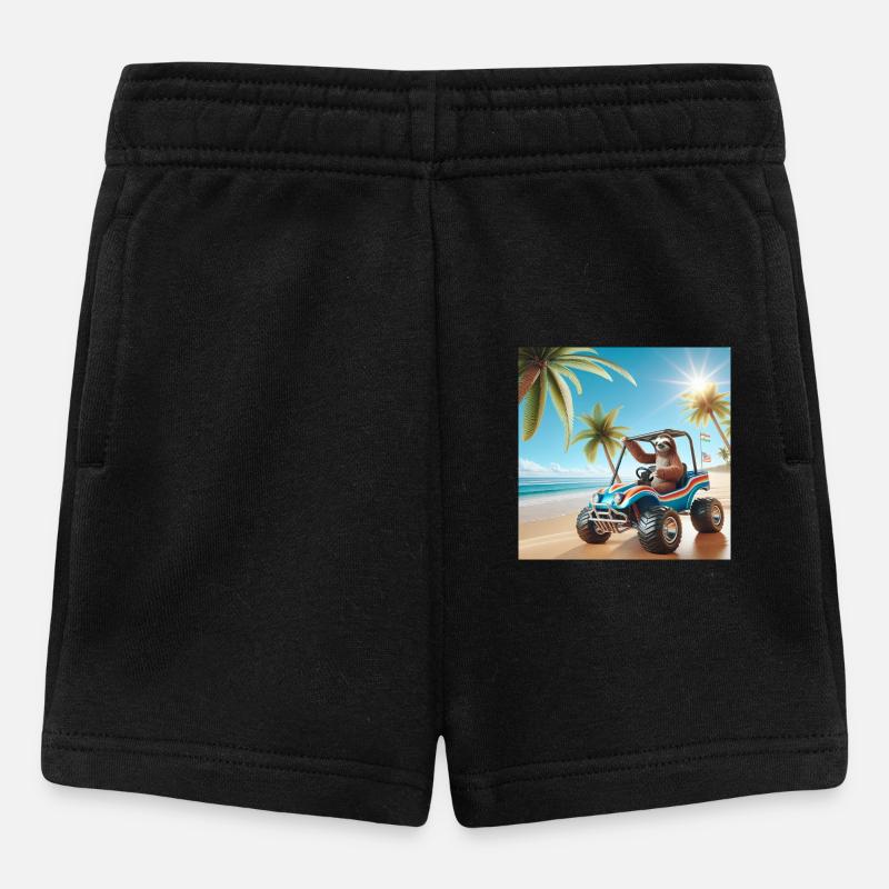 Buggy des dunes Sloth Wanderer - Short Bébé - noir
