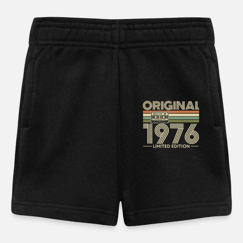1976 - Short Bébé - noir