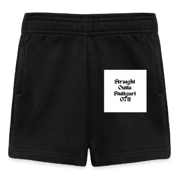 Straight outta Stuttgart - Baby Shorts - Schwarz - Vorne