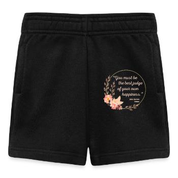 Emma Par Jane Austen Citation I - Style mignon - Short Bébé - noir - Devant