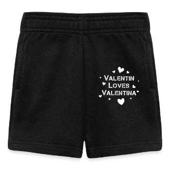 Valentine's Day Happy Valentine s - Baby Shorts - black - Front
