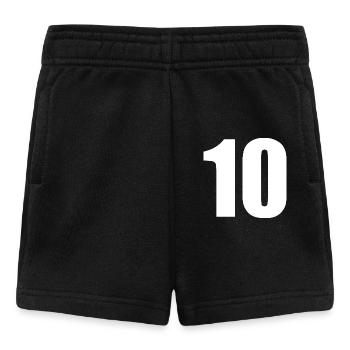 10 - Baby Shorts - Schwarz - Vorne