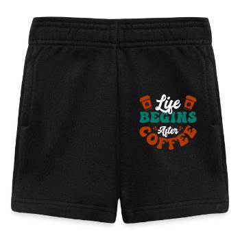 Café - Short Bébé - noir - Devant