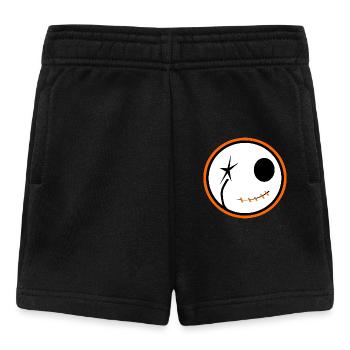 Halloween Totenschädel - Baby Shorts - Schwarz - Vorne