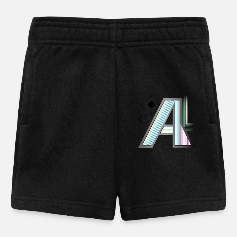 Design « Aesthetica » - Short Bébé - noir