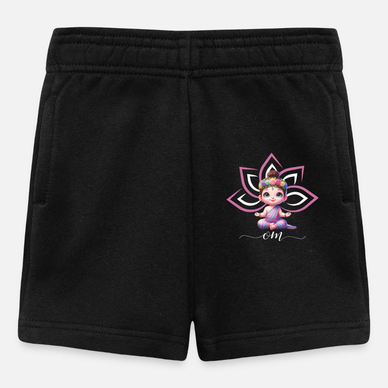 Lotus Bébé Om - Short Bébé - noir