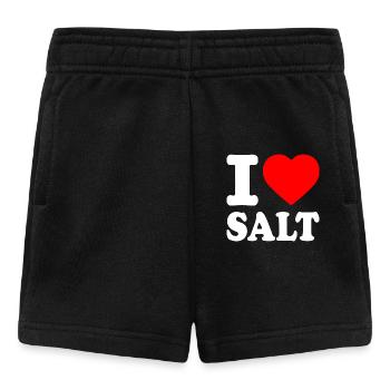 I love salt - Short Bébé - noir - Devant