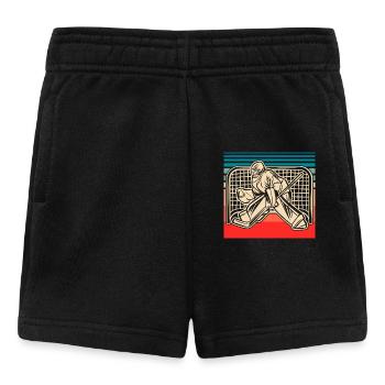 Eishockey Ice Hockey - Baby Shorts - Schwarz - Vorne