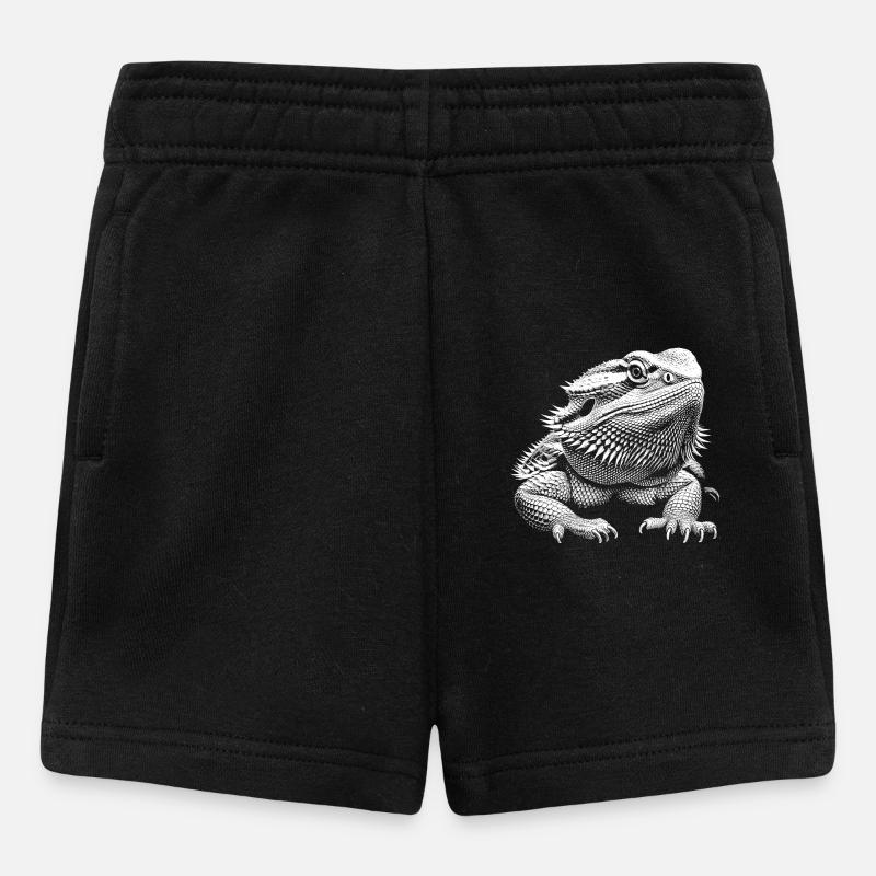 Bartagame - Baby Shorts - Schwarz
