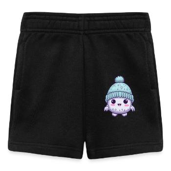 Bande dessinée sur le virus de l’hiver froid - Short Bébé - noir - Devant